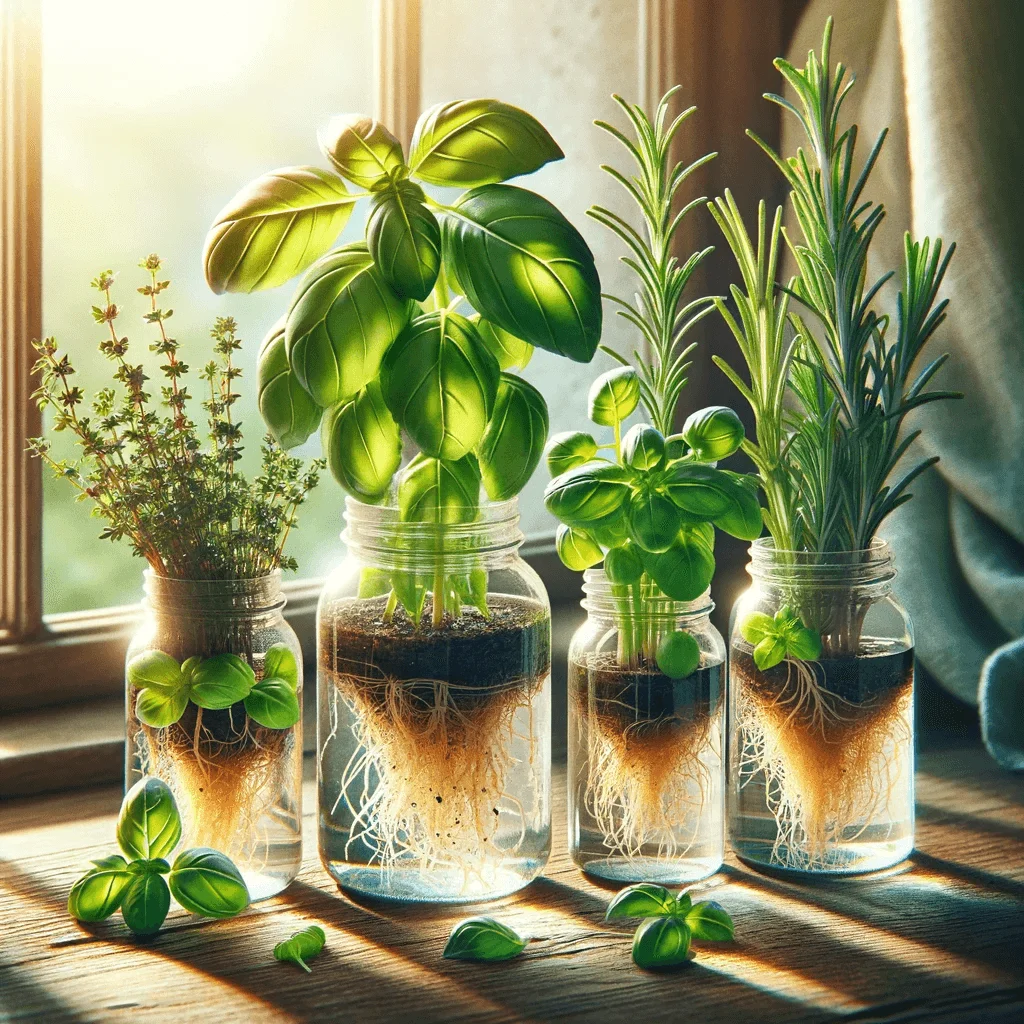 How to grow herb cuttings