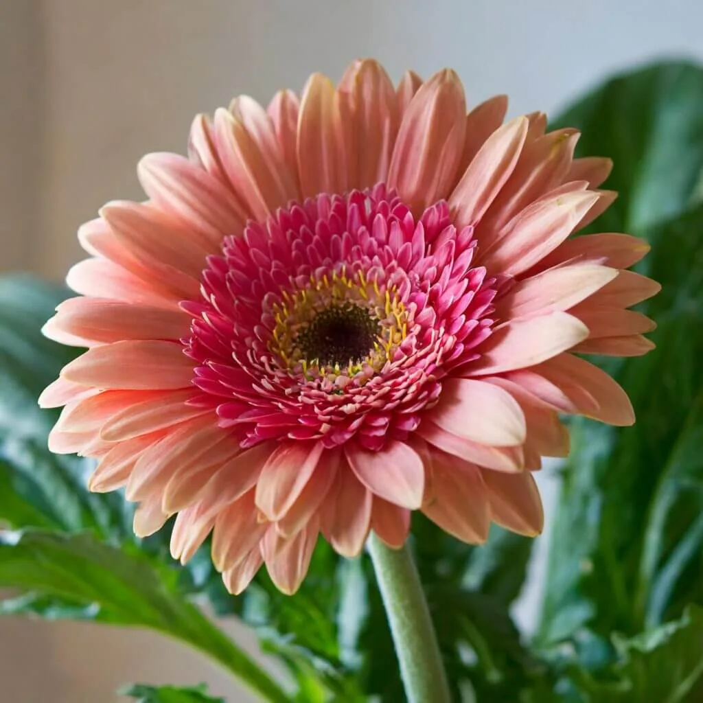 Gerbera Daisy (Gerbera jamesonii) indoor plant